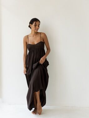 BAHHGOOSE RIO DRESS cacao M/L